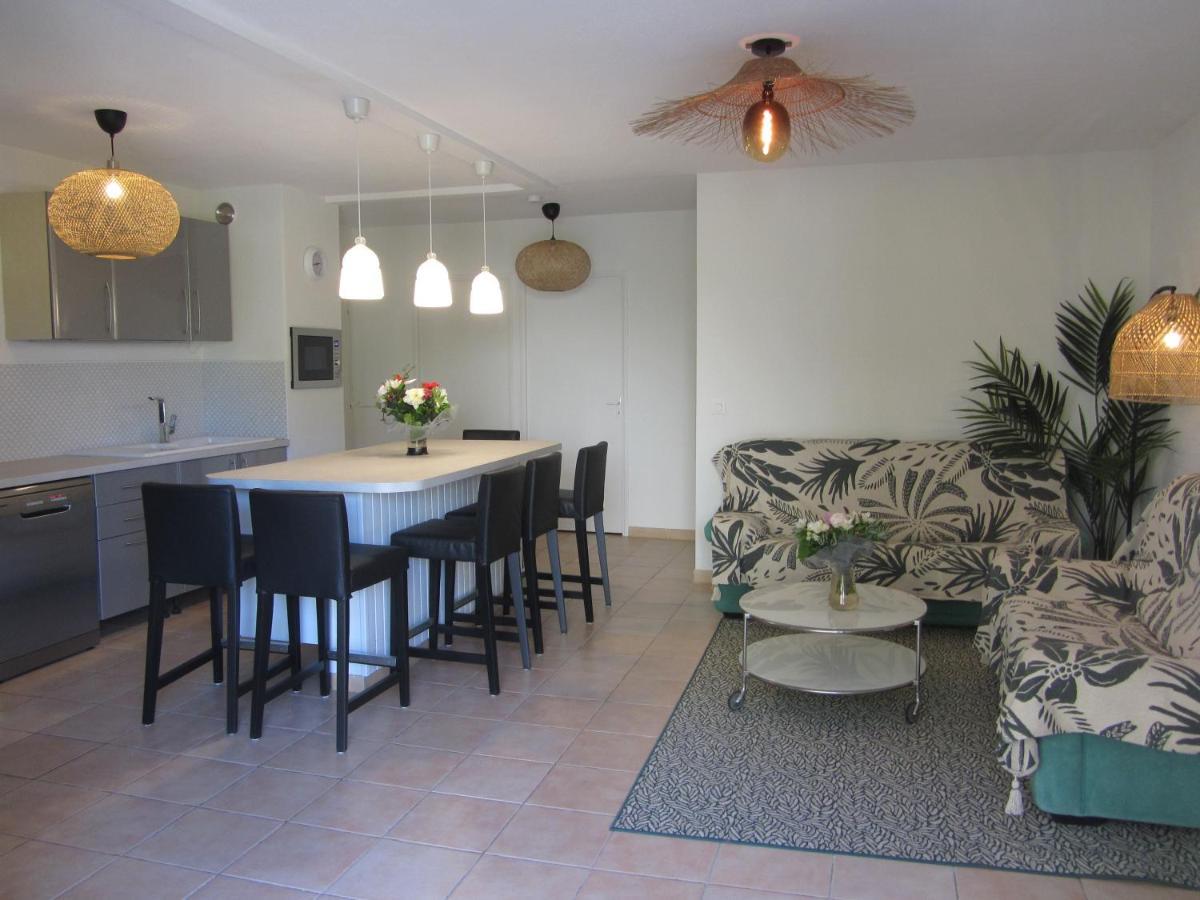 Appartement Les Cigales Rez De Jardin A 10Mn Des Plus Belles Plages Ιέρ Εξωτερικό φωτογραφία